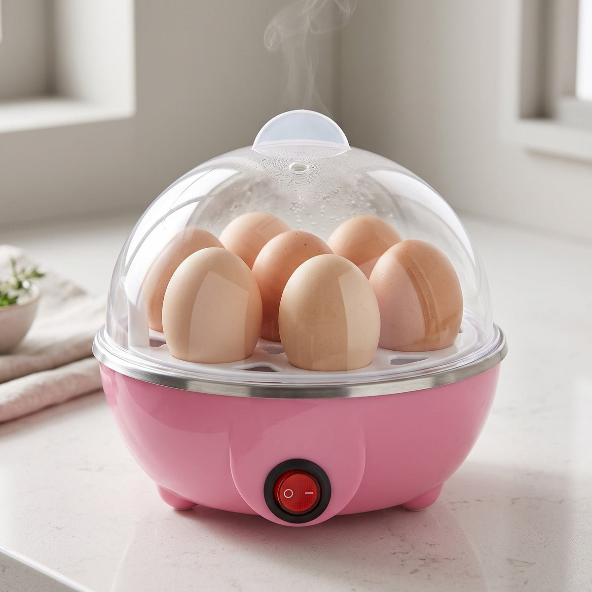 Rapid Egg Boiler – 7-Egg Capacity