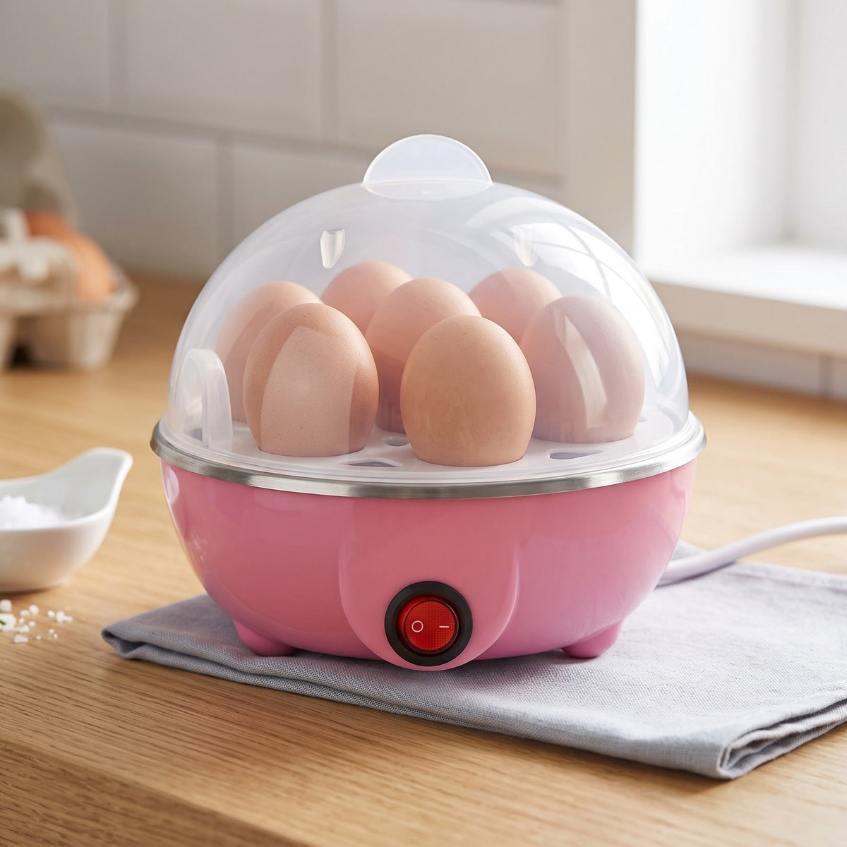 Rapid Egg Boiler – 7-Egg Capacity